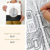 Bird's Eye View, NYC Embroidery Kit