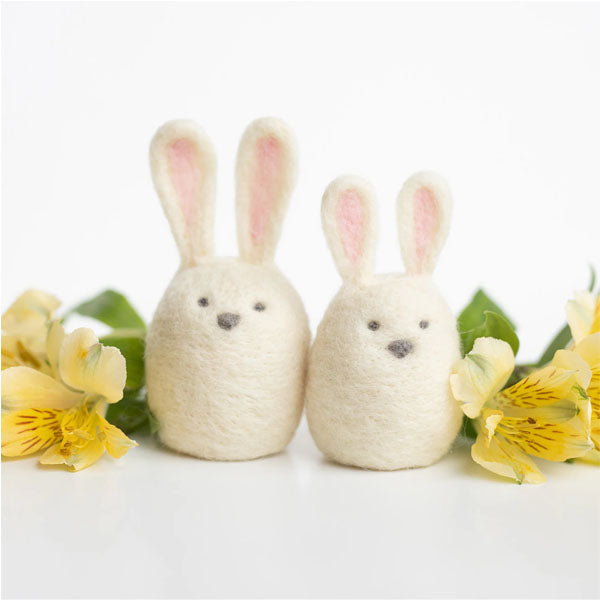 Bunny Friends Mini Needle Felting Kit