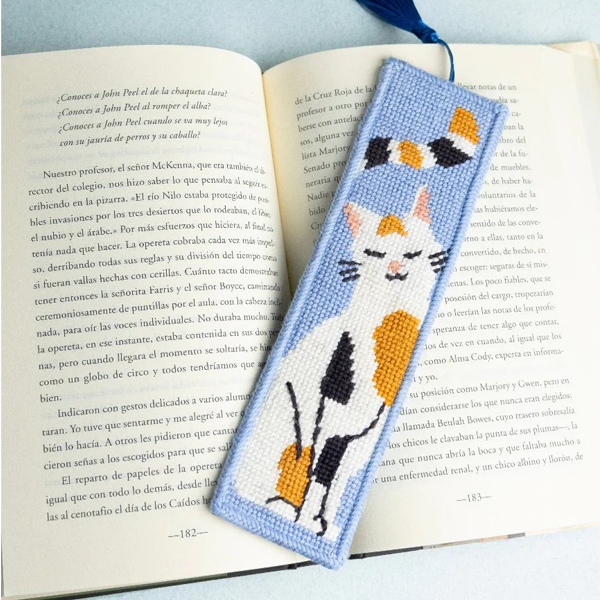 The Great Catsby Bookmark Needlepoint Kit