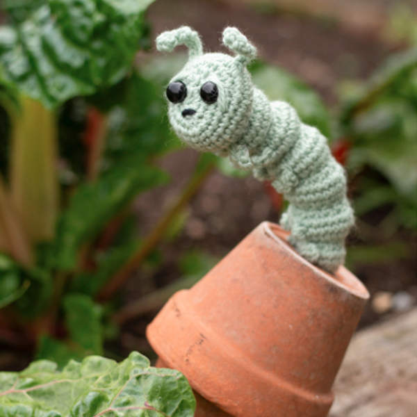 Sylvia the Caterpillar Crochet Kit