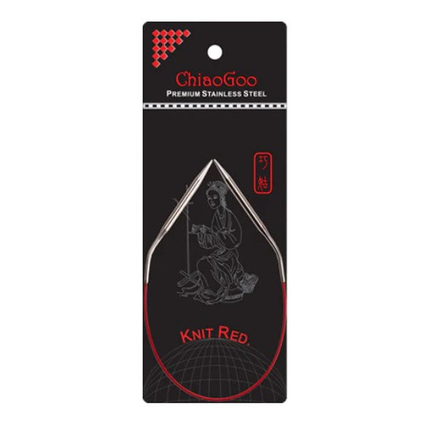 ChiaoGoo Red Circular Needles