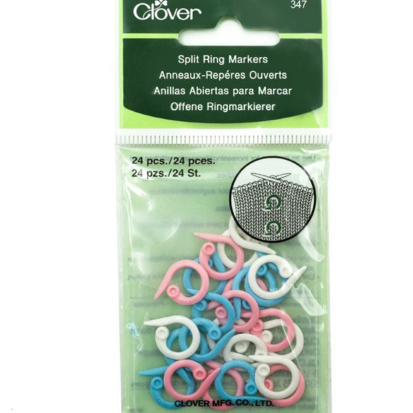 Clover Split Ring Marker
