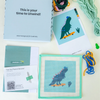 Dino the Skater Needlepoint for Kids