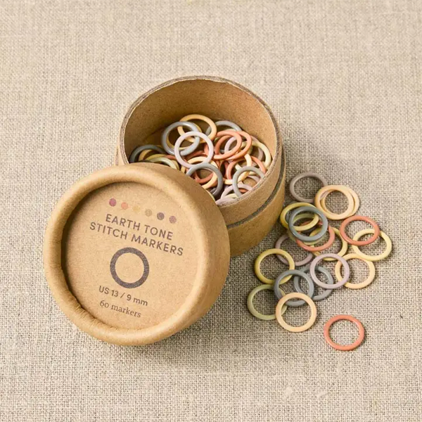 Ring Stitch Markers - Earth