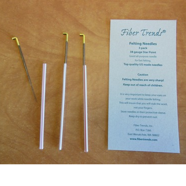 Felting Needle #38 gauge 3" Star