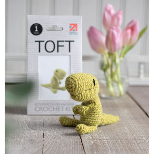 Mini Gregor the T-Rex Crochet Kit