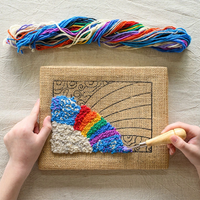 Rainbow Rug Latch Hooking Kit