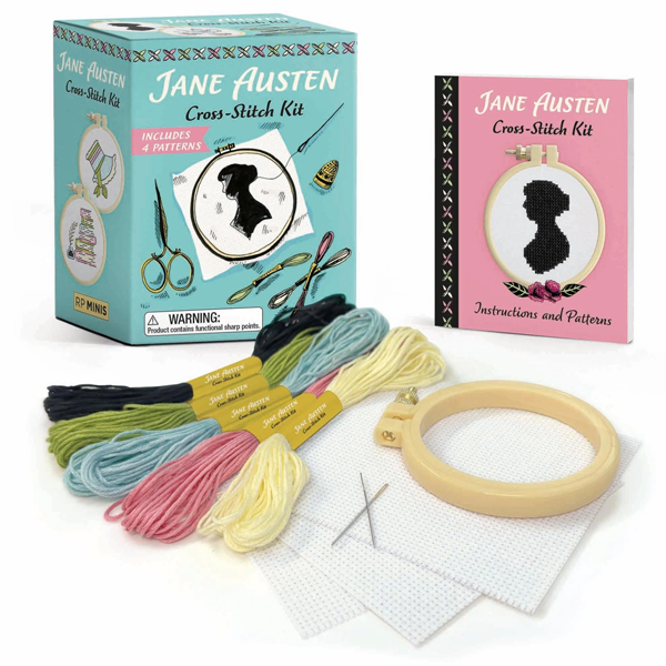 Jane Austen Counted Cross Stitch Kit