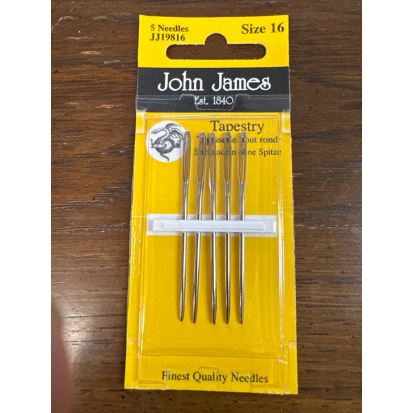 John James Tapestry Needles #16