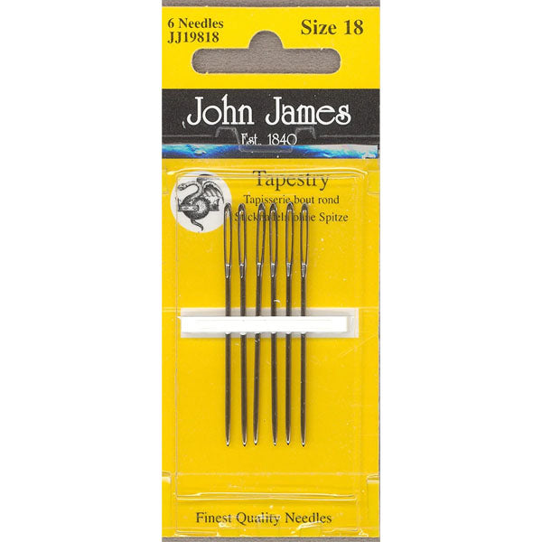 John James Tapestry Needles #18