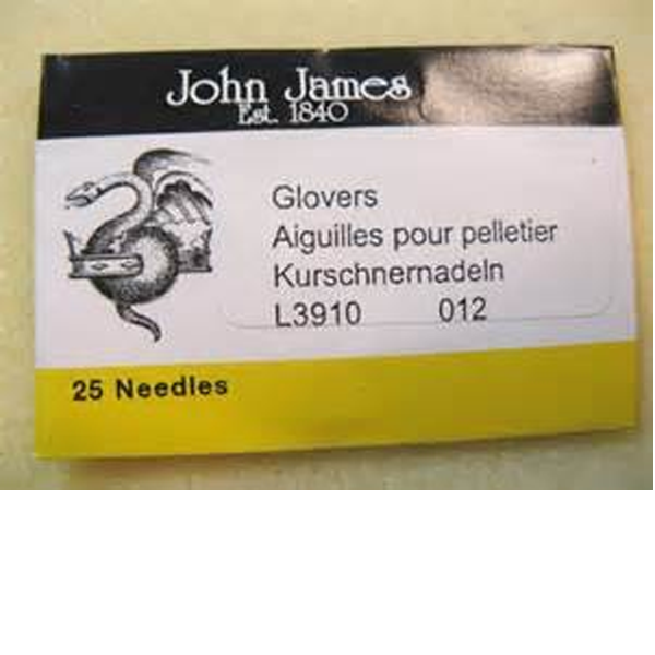 John James Glovers Leather Needles #12