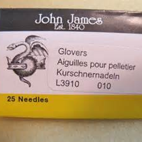 John James Glovers Leather Needles #10