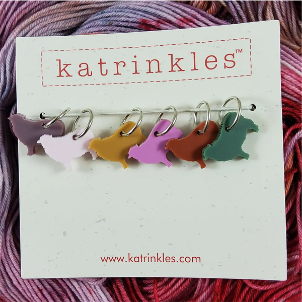 Mother Flocking Sheep Stitch Markers