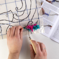 Butterfly Latch Hooking Kit