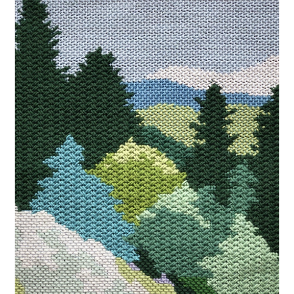 Mountain Spring Needlepoint Kit
