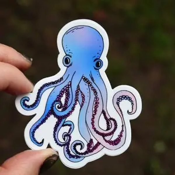 Octopus Sticker