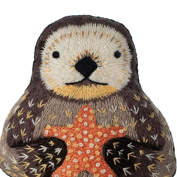 Embroidery Kit - Otter