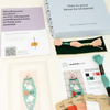Portuguese Sardine Bookmark Needlepoint Kit