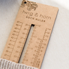 Sock Sizing Ruler