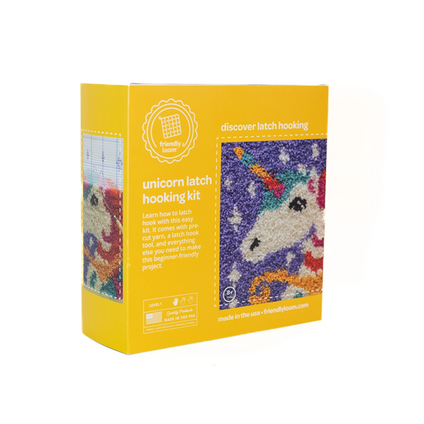 Unicorn Latch Hooking Kit