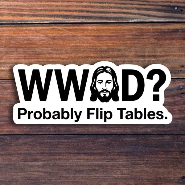 What Would Jesus Do Sticker