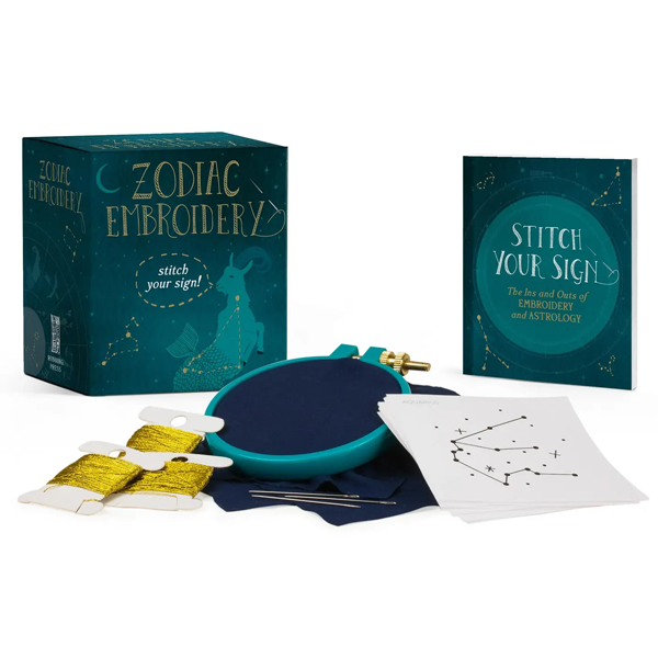 Zodiac Embroidery : Stitch Your Sign!