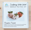 Pumpkin Friends Needle Felting Kit