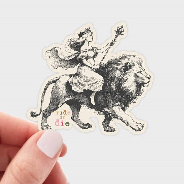 Ride or Die Sticker
