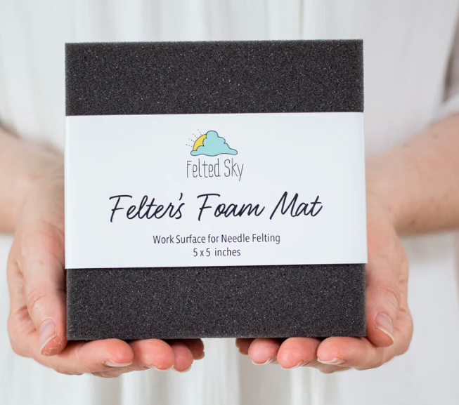 Foam Felting Mat 5" x 5"