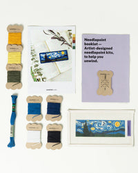 Van Gogh "Starry Night" Bookmark Needlepoint Kit