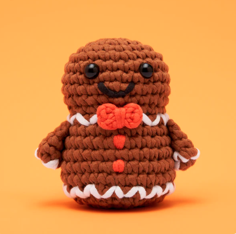 Woobles Ted the Gingerbread Man Crochet Kit