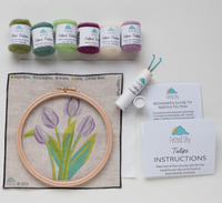 Tulips Needle Felting Kit
