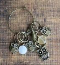 Woodland Stitch Markers - Owls