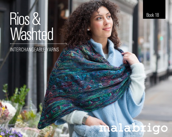 Malabrigo Book 18 - Rios and Washted:  Interchangeable Yarns