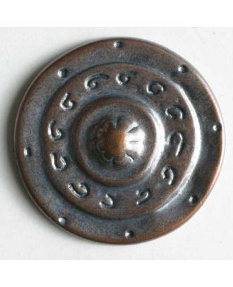 Printed Round Copper Button - 20mm and 25mm