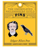 Poe and Raven Enamel Pins