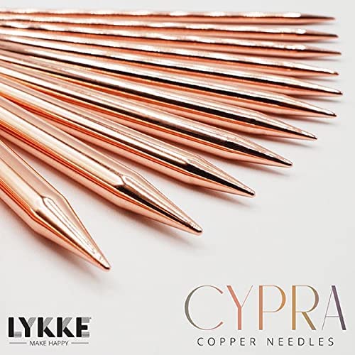 Lykke Cypra Copper Interchangeable Needle Tips - 5 inch
