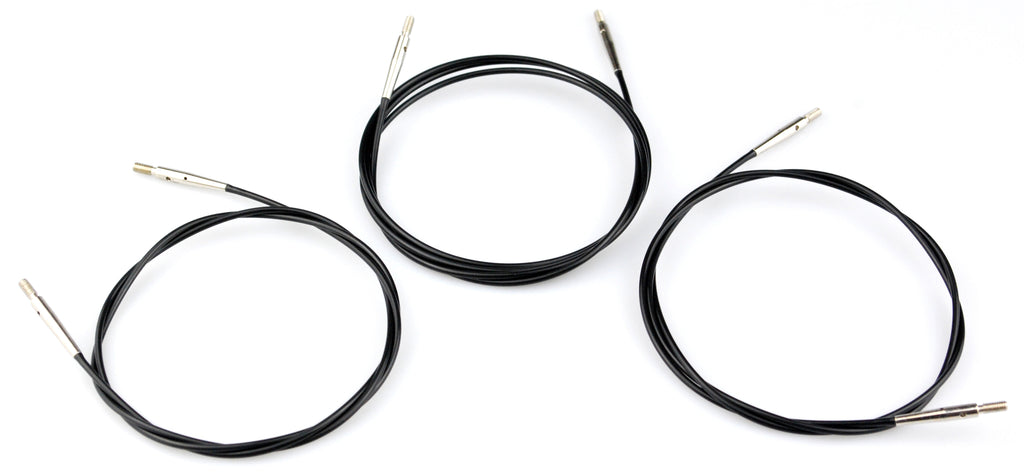 Lykke Cords for Interchangeable Needles - Black