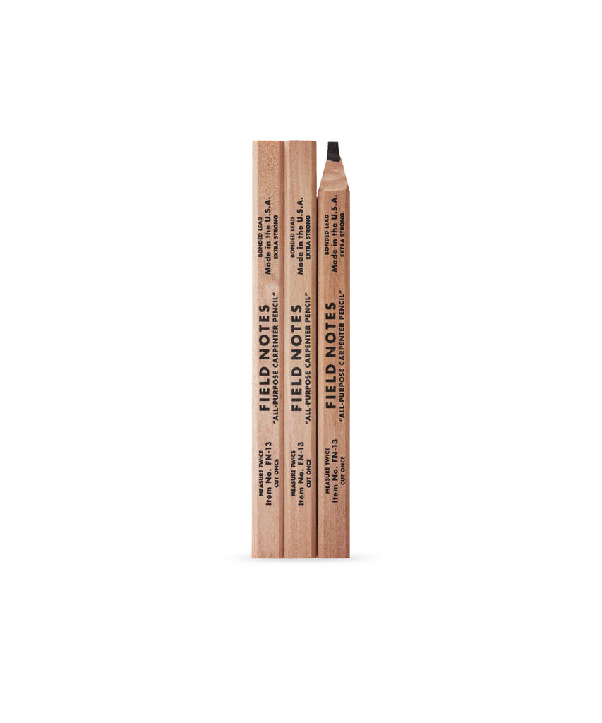 Carpenter Pencil 3-Pack – Quixotic Fibers