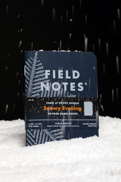 Snowy Evening (Limited Edition) - Dot Grid Notebook