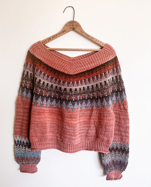 Easy V Sweater Kit - Nolan Organic