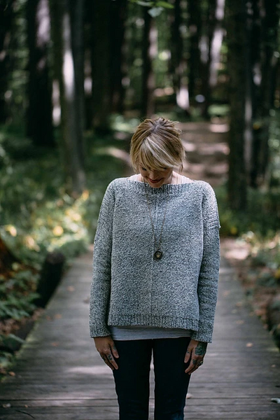 The Weekender Sweater Kit - Croft Shetland Tweed