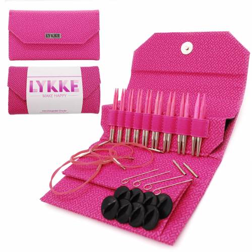 LYKKE Interchangeable Circular Knitting Needle Set - 3.5 inch tips