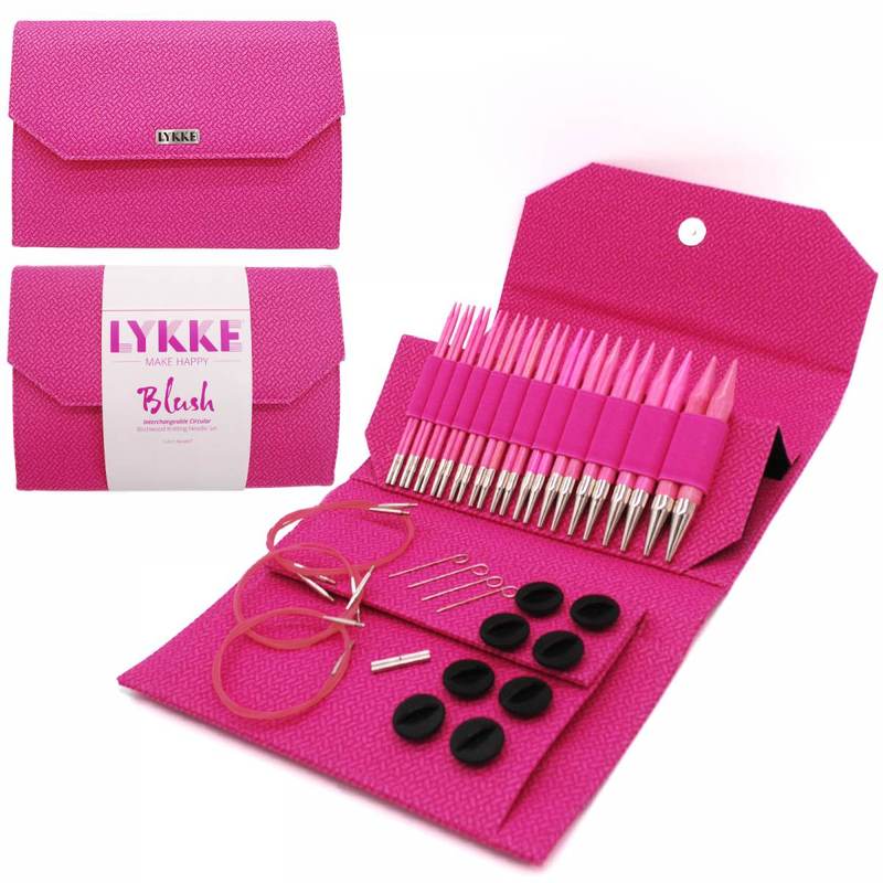 LYKKE Interchangeable Circular Knitting Needle Set - 5 inch tips