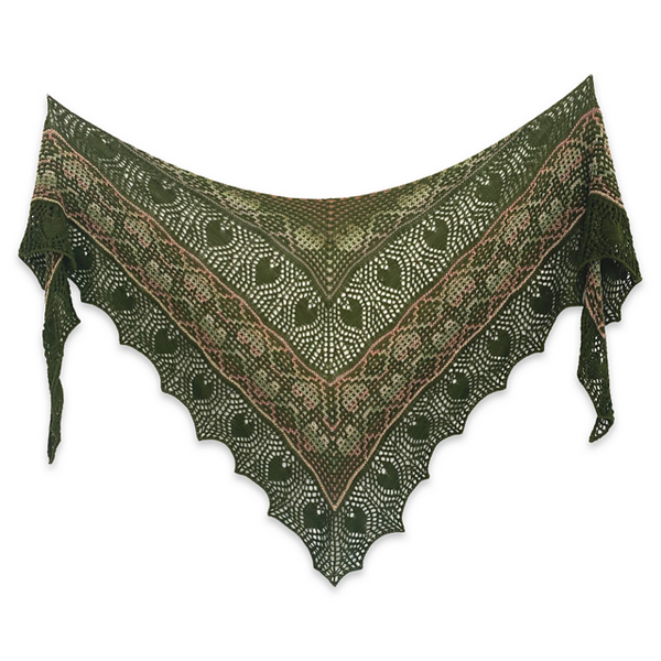 Knit Love Shawl Kit - Cosette DK / Feederbrook Farms Version