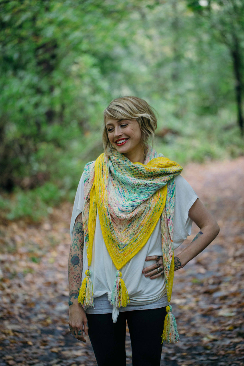 What the Fade Shawl