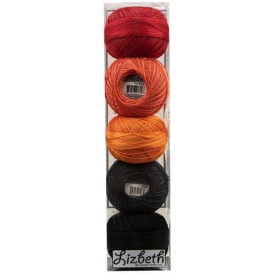 Assorted Lizbeth Crochet Cotton Size 10