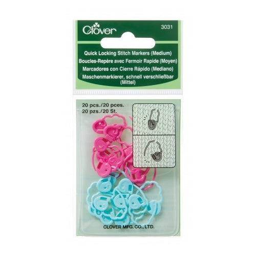 Quick Locking Stitch Markers - Medium
