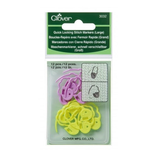 Quick Locking Stitch Markers - Large