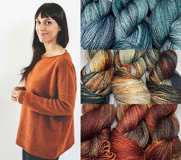 The Easy One Sweater Kit - Dream in Color Suzette